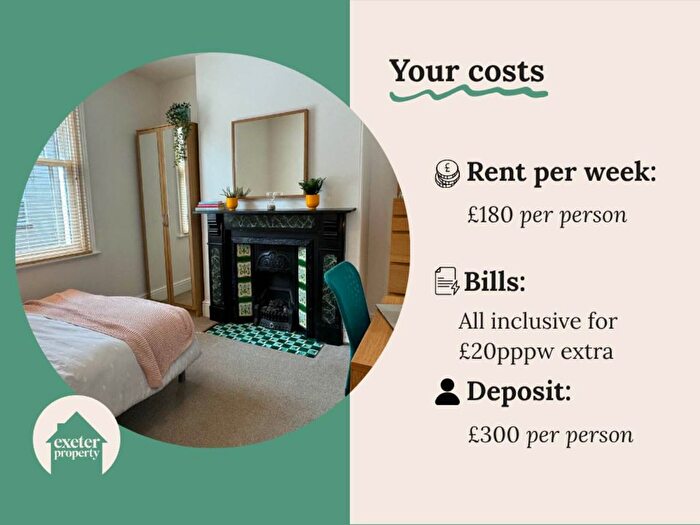 4 Bedroom Terraced House To Rent In Hoopern Street, Exeter, EX4