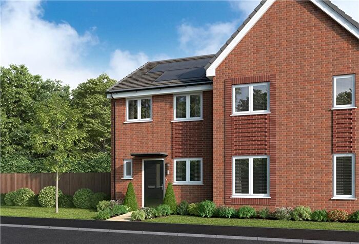 2 Bedroom Semi-Detached House For Sale In "Alderson" At Acacia Lane, Hollyhock Way, Burton-On-Trent, DE14