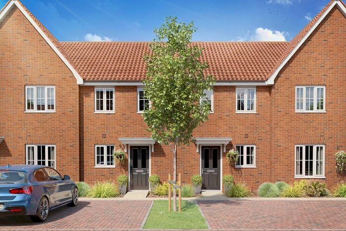 2 Bedroom Semi-Detached House For Sale In "The Canford - Plot " At Wolsey Grange, Poplar Lane, Ipswich, IP8