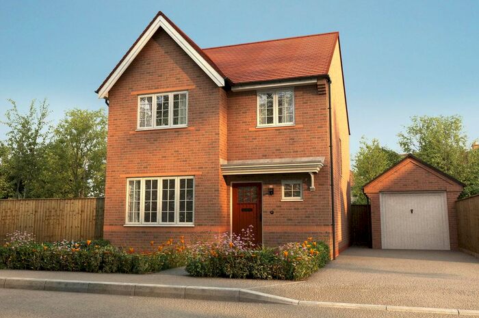4 Bedroom Detached House For Sale In "The Hallam" At Upper Outwoods Road, Burton Upon Trent, DE13