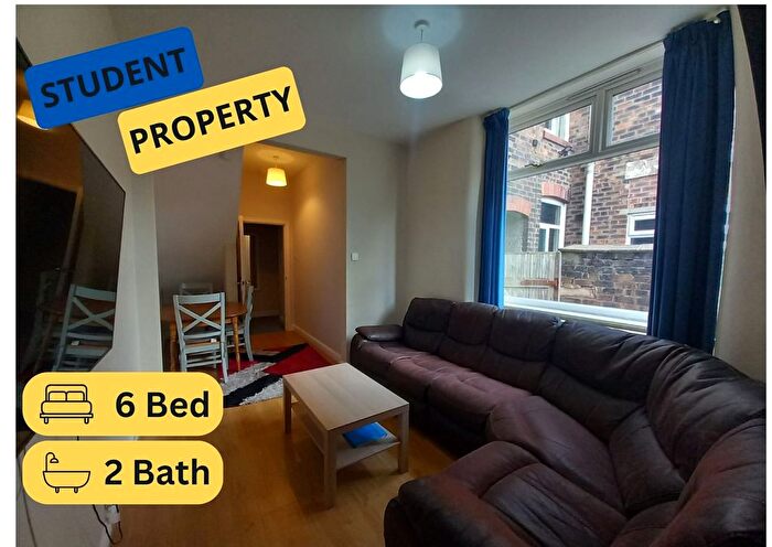 6 Bedroom Terraced House To Rent In Thornton Road, Stoke-On-Trent, ST4