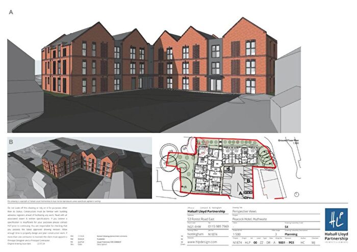 22 Bedroom Block Of Apartments For Sale In The Peacock Hotel, Main Street, Huthwaite, Sutton-in-Ashfield, Nottinghamshire, NG17