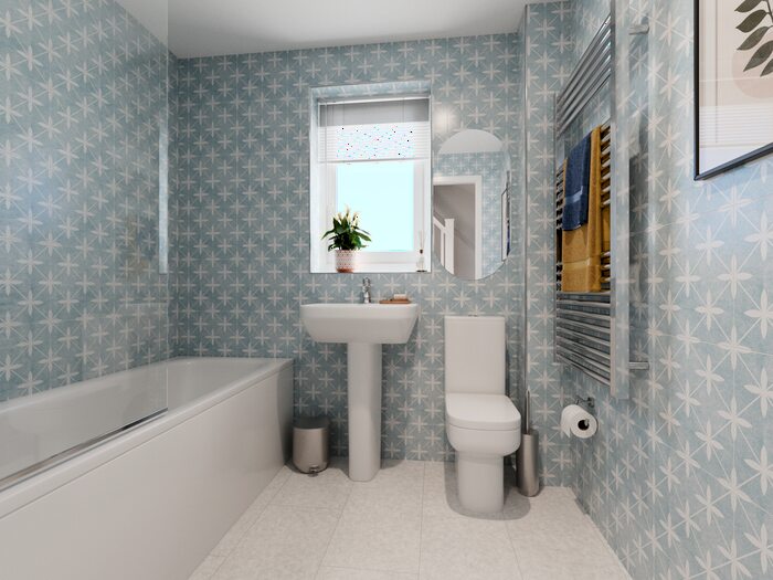 3 Bedroom Terraced House For Sale In "The Saunton" At Riverwood Road, Bromborough, Wirral, CH62
