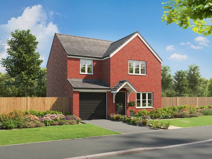 4 Bedroom Detached House For Sale In "The Gisburn" At Bridgend Road, Bryncae, Llanharan, Pontyclun, CF72