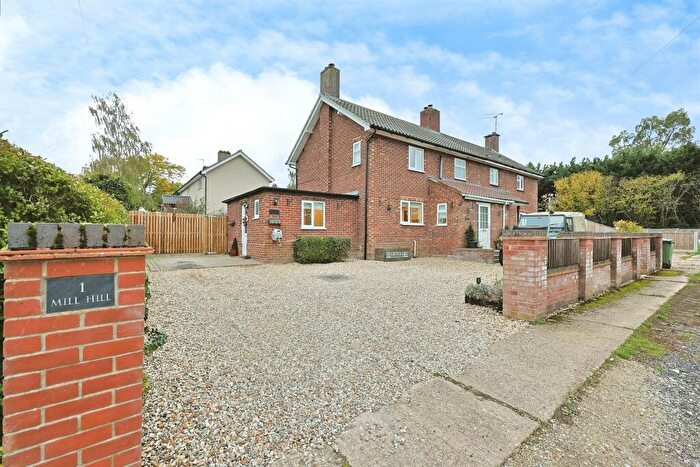 3 Bedroom Semi-Detached House For Sale In Mill Hill, Bradenham, Thetford, IP25
