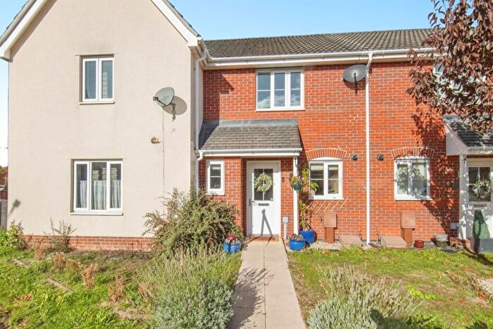 2 Bedroom Terraced House For Sale In Grantham Avenue, Great Cornard, Sudbury, CO10