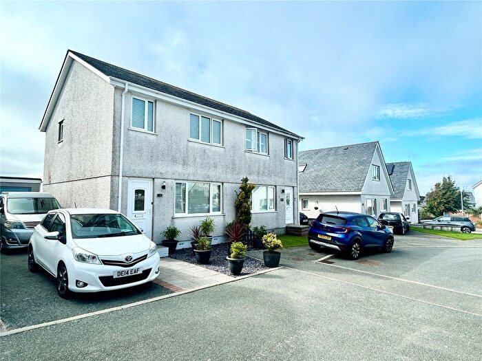 3 Bedroom Semi-Detached House For Sale In Tyn Rhos Estate, Penysarn, Isle Of Anglesey, LL69