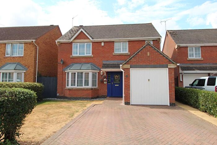 4 Bedroom Detached House For Sale In Douglas Bader Drive, Lutterworth, LE17