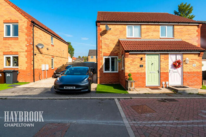 2 Bedroom Semi-Detached House For Sale In Crag Hill Crescent, Parson Cross, S5