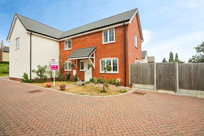 2 Bedroom Semi-Detached House For Sale In Corrance Close, Parham, Woodbridge, IP13