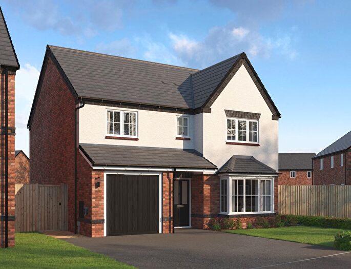 4 Bedroom Detached House For Sale In "The Ryton", Spindle Gardens, Shrewsbury, SY3