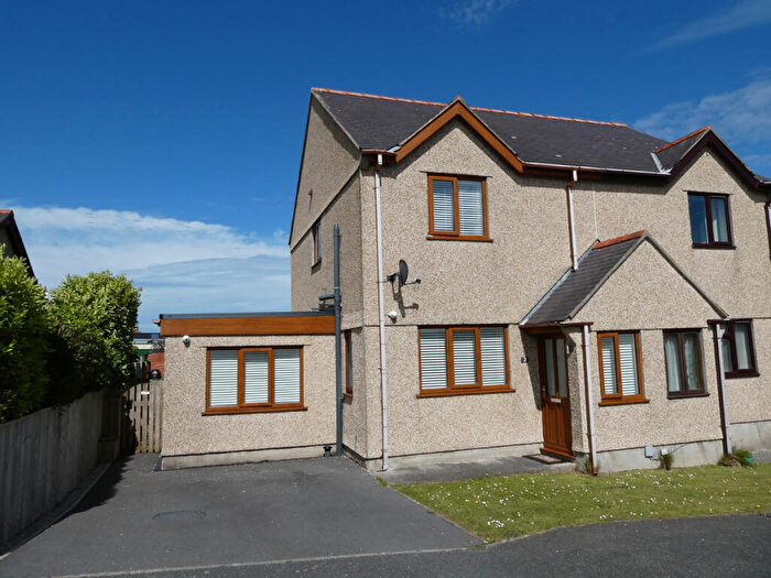 3 Bedroom Semi-Detached House For Sale In Cae Rhos, Brynteg, Isle Of Anglesey, LL78