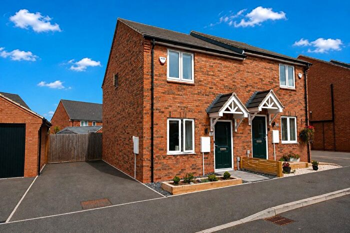 2 Bedroom Semi-Detached House For Sale In Mitchell Road, Copcut, Droitwich, Worcestershire, WR9