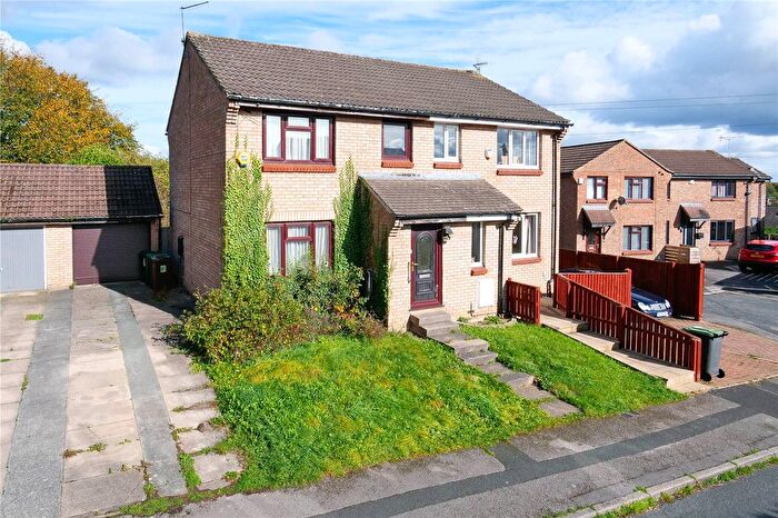 3 Bedroom Semi-Detached House For Sale In Bartle Gill Drive, Baildon, Shipley, West Yorkshire, BD17