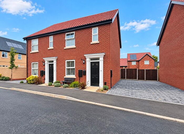 2 Bedroom Semi-Detached House For Sale In Chapman Road, Rackheath, Norwich, NR13