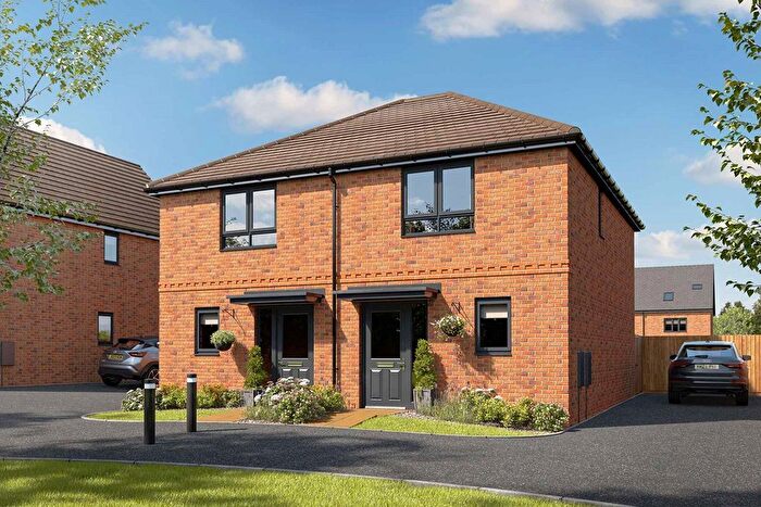 2 Bedroom Semi-Detached House For Sale In "The Beaford - Plot " At Twill Meadow, Nuneaton Road, Bulkington, CV12