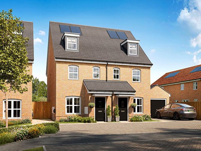 3 Bedroom Semi-Detached House For Sale In "The Saunton" At Birch Close, Oulton Broad, Lowestoft, NR32