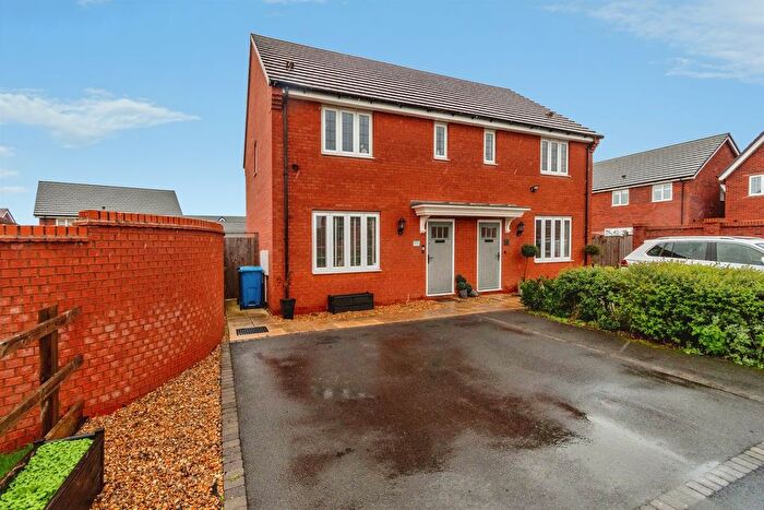 2 Bedroom Semi-Detached House For Sale In Marshall Way, Bilbrook Codsall, Wolverhampton, WV8