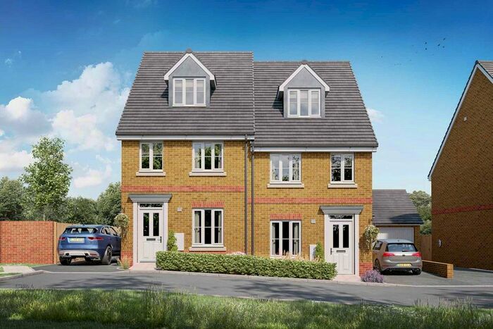 3 Bedroom Semi-Detached House For Sale In "The Braxton - Plot " At High Leigh Garden Village, Schofield Way, Hoddesdon, EN11