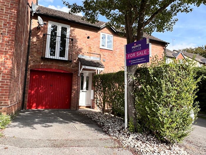 2 Bedroom Semi-Detached House For Sale In Gander Drive, Basingstoke, Hampshire, RG24
