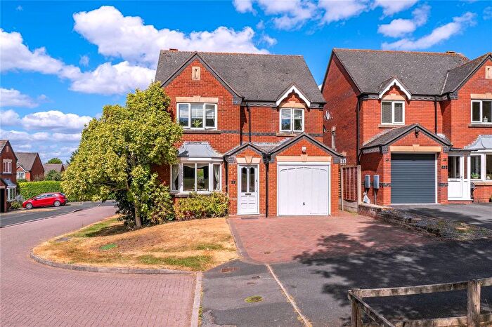4 Bedroom Detached House For Sale In Campbell Close, Bridgnorth, Shropshire, WV16