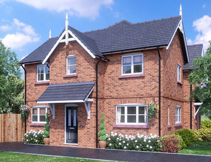 3 Bedroom Semi-Detached House For Sale In Holstein Grove, Beeston, Tarporley, Cheshire, CW6