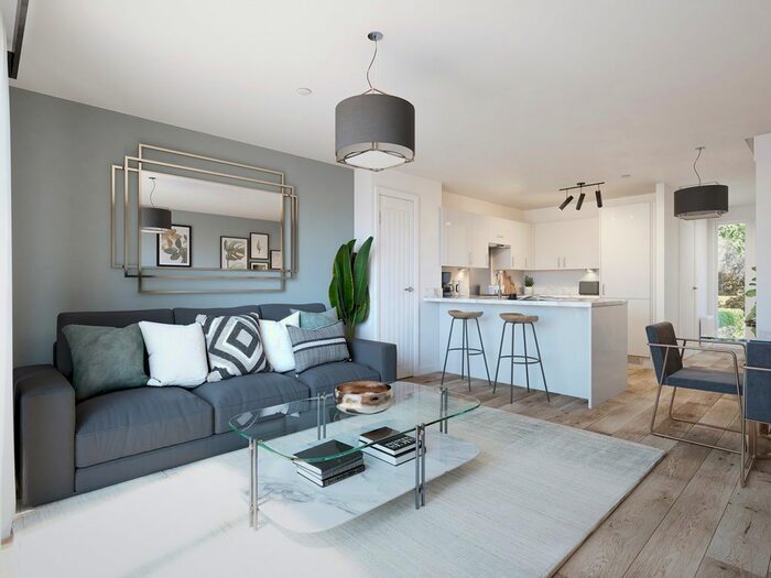 2 Bedroom Terraced House For Sale In "The Beaford - Plot " At Shorncliffe Heights, Sales Information Centre, Off Royal Military Avenue, Folkestone, CT20