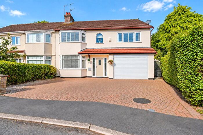 3 Bedroom Semi-Detached House For Sale In Overdale Avenue, Barnston, Wirral, CH61
