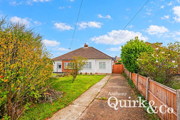 2 Bedroom Semi-Detached Bungalow For Sale In Bradley Close, Benfleet, SS7