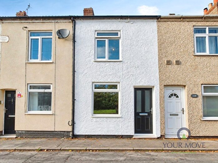 2 Bedroom Terraced House For Sale In Hermitage Road, Whitwick, Coalville, Leicestershire, LE67