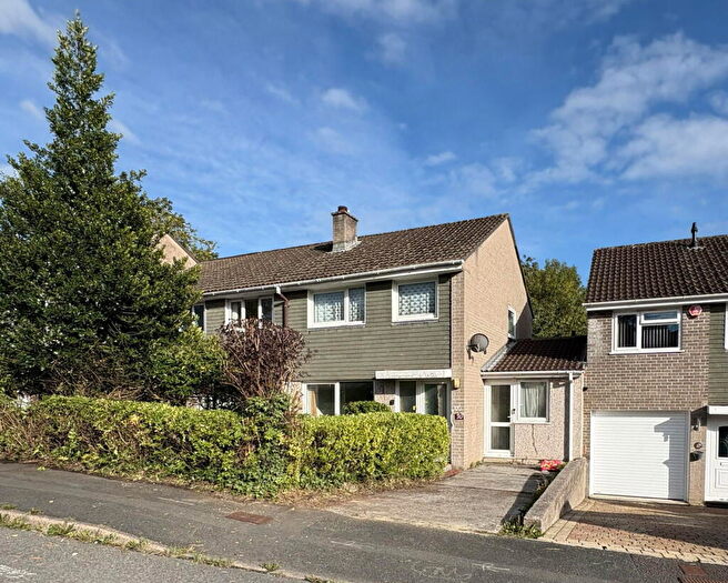 3 Bedroom Semi-Detached House For Sale In Hawthorn Road, Bishopsmead, Tavistock..., PL19