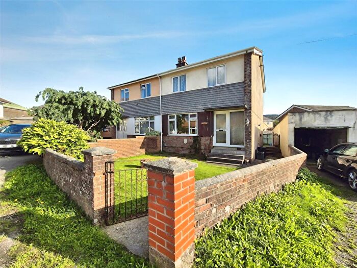 3 Bedroom Semi-Detached House For Sale In Lopes Crescent, Okehampton, Devon, EX20