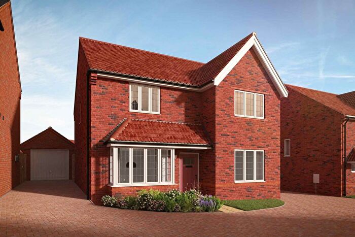 4 Bedroom Detached House For Sale In "The Harwood" At Beyton Rd, Thurston, Bury St. Edmunds, IP31