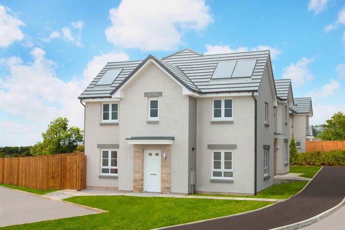 3 Bedroom Semi-Detached House For Sale In "Abergeldie" At Mill Drive, Bucksburn, Aberdeen, AB21