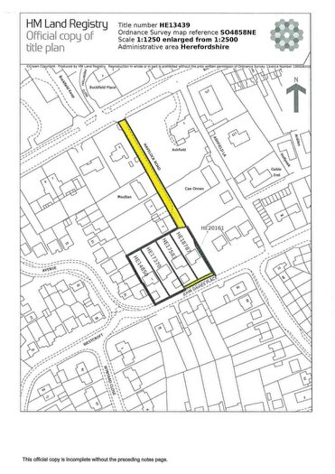 Land For Sale In Three Strips Of Land, Hereforshire, HR7