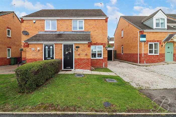 2 Bedroom Semi-Detached House For Sale In Croft House Way, Bolsover, Chesterfield, S44