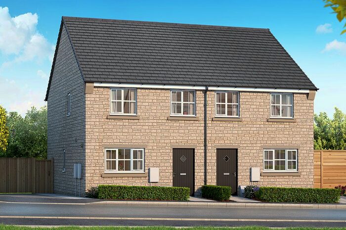 3 Bedroom Semi-Detached House For Sale In "The Elm" At Ashbourne Road, Buxton, SK17