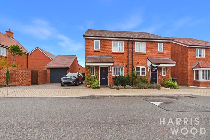 2 Bedroom Semi-Detached House For Sale In Tarecroft Way, Rivenhall, Witham, Essex, CM8