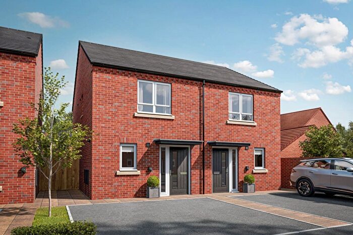 2 Bedroom Semi-Detached House For Sale In "The Beaford - Plot " At Millstone Walk, Selby Road, Eggborough, DN14