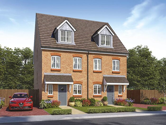 3 Bedroom Semi-Detached House For Sale In "The Fletcher" At Doubleday Way, Fradley, Lichfield, WS13
