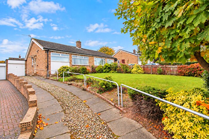 2 Bedroom Semi-Detached Bungalow For Sale In Valerian Avenue, Heddon-on-the-wall, Northumberland, NE15