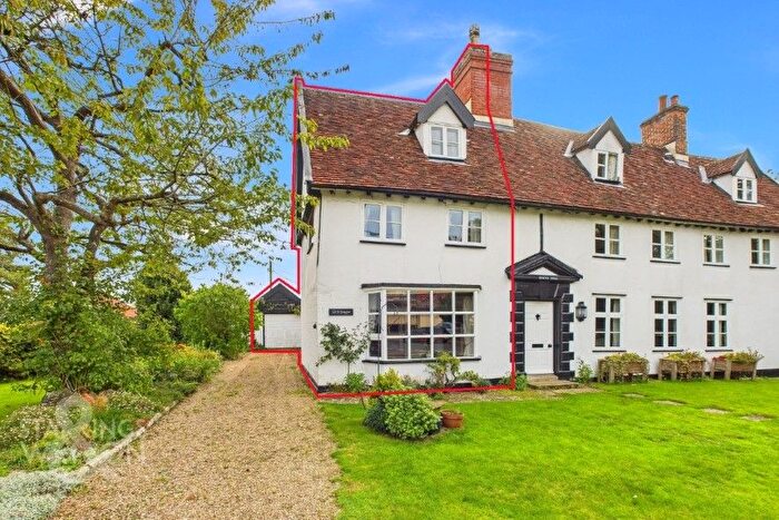3 Bedroom Semi-Detached House For Sale In Little Drayton, The Green, Pulham Market, Diss, Norfolk, IP21