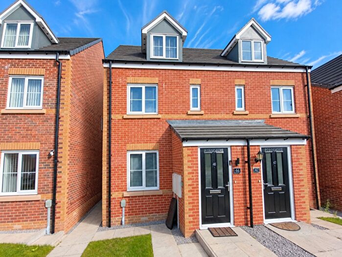 3 Bedroom Semi-Detached House For Sale In Harwood Close, Coxhoe, Durham, Durham, DH6