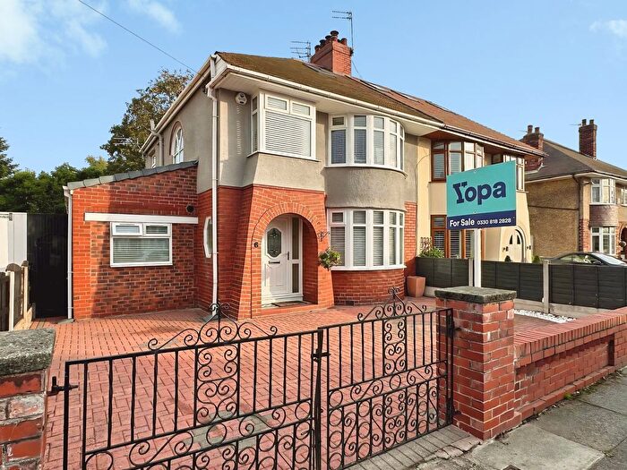 3 Bedroom Semi-Detached House For Sale In Ronaldsway, Liverpool, L23