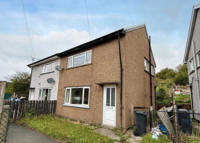 2 Bedroom Semi-Detached House For Sale In Twynygarreg, Treharris, Merthyr Tydfil, CF46