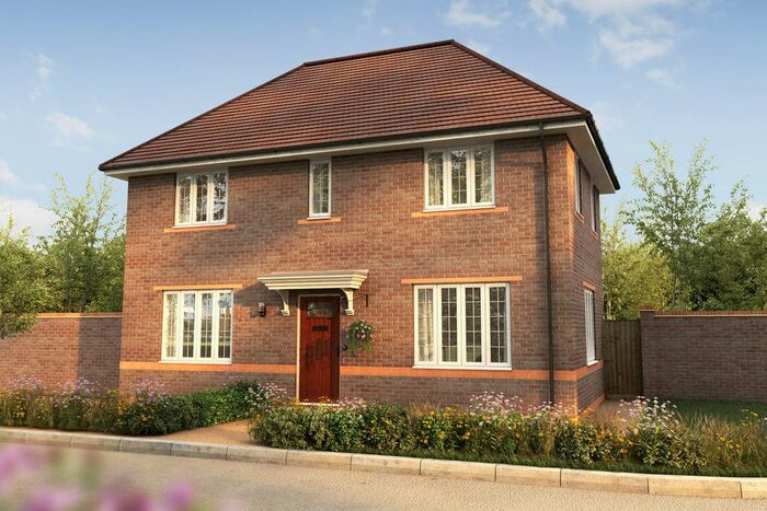3 Bedroom Detached House For Sale In "The Lyford" At Blackthorn Way, Off Willand Road, Cullompton, EX15
