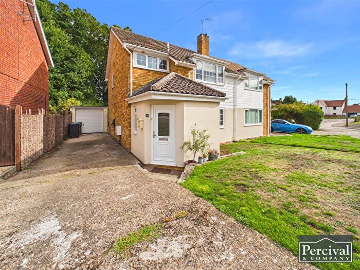 3 Bedroom Semi-Detached House For Sale In Shellcroft, Colne Engaine, Colchester, Essex, CO6