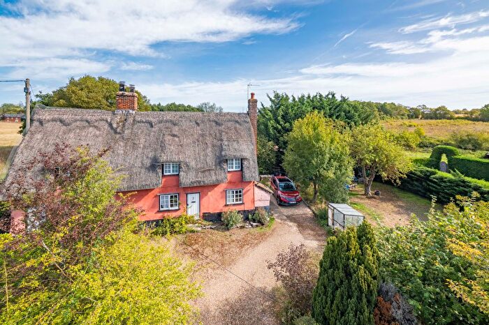 3 Bedroom Semi-Detached House For Sale In Boxted, Bury St Edmunds, Suffolk, IP29