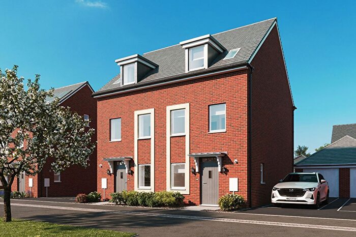 3 Bedroom Semi-Detached House For Sale In Fiddington Fields, The Greenwood, Tewkesbury, GL20