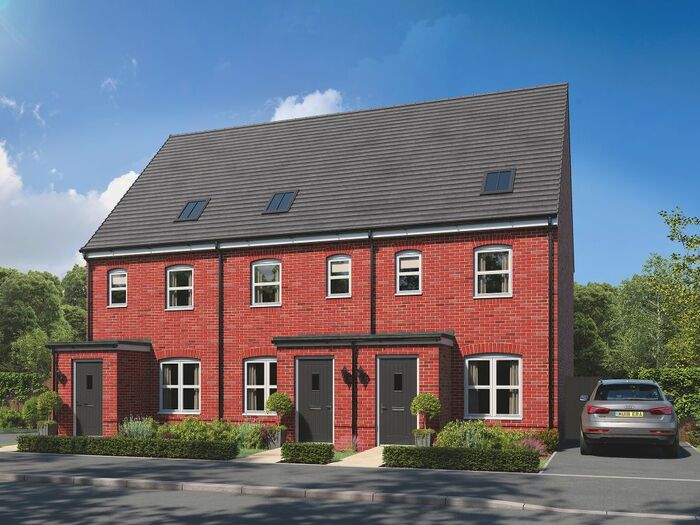 3 Bedroom Terraced House For Sale In "The Braunton" At Partridge Road, Hadleigh, IP7